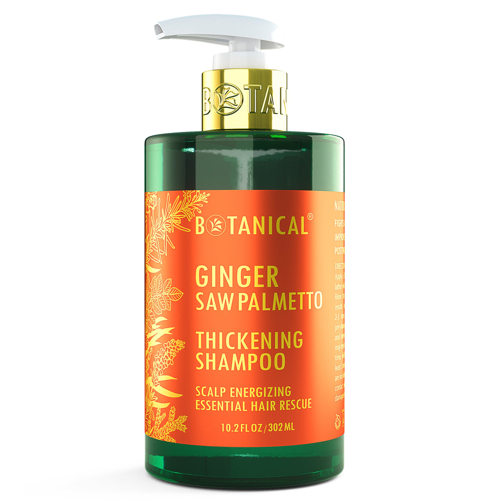 Ginger & Saw Palmetto Extra Strength Hair Growth Shampoo